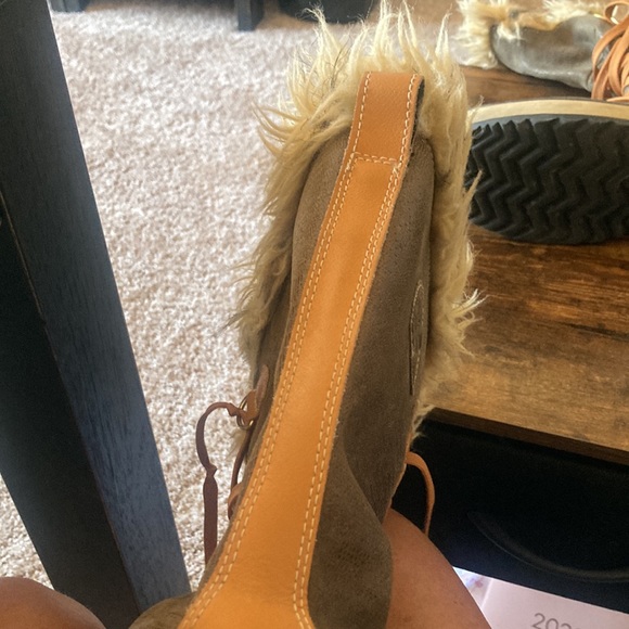 Sorel tall lace up boots size 10 - Picture 10 of 12